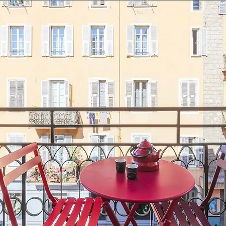 Nice's Fabulous Place Du Pin With Ac, Balcony 아파트 니스